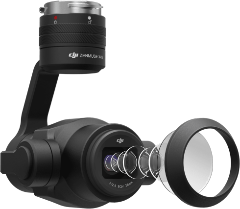 Квадрокоптер DJI Inspire 2 с камерой Zenmuse X4S фото 3