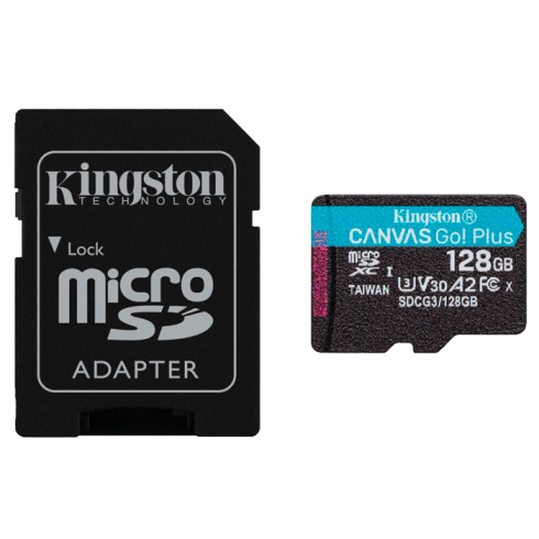 Карта памяти Kingston Canvas Go! Plus microSD 128GB фото 2