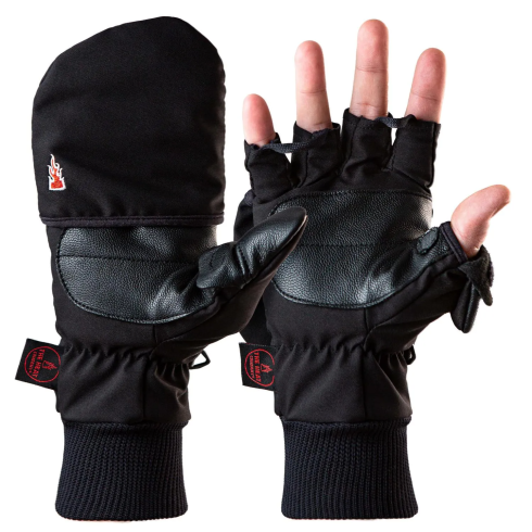 Перчатки The Heat Company Heat 2 Softshell black XL фото 2