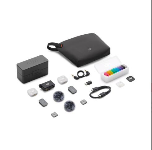 Беспроводная микрофонная система DJI Mic Mini 2 (2 TX + 1 RX + Charging Case) фото 2