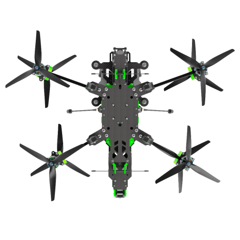 Квадрокоптер iFlight Taurus X8 Pro 8S HD Cinelifter (TBS Crossfire Diversity NANO RX) фото 9