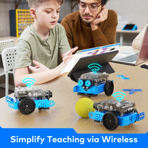 хРобот-конструктор Makeblock mBot Neo + Remote Control WiFi фото 8