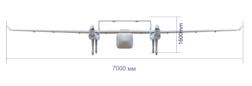 VTOL дрон SMD V700E фото 2