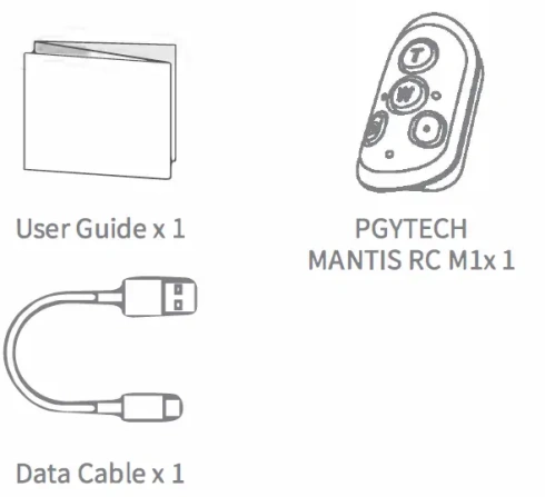 Пульт PGYTECH Mantis RC M1 фото 8