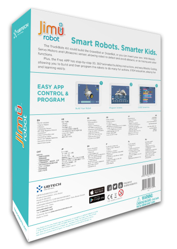 Робот-конструктор UBTECH JIMU TruckBots Kit фото 2