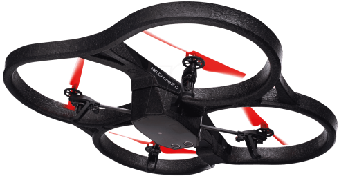 Квадрокоптер Parrot AR.Drone 2.0 Power Edition красный фото 6