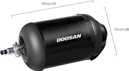 Баллон Doosan Hydrogen Tank фото 5