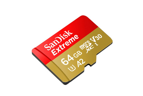 Карта памяти SanDisk Extreme microSD 64 GB фото 2