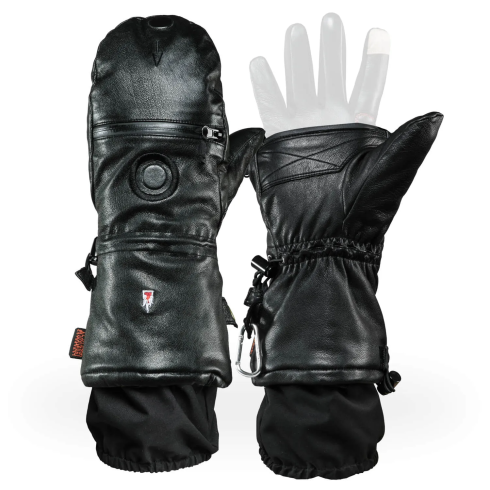 Рукавицы The Heat Company Shell Full Leather Pro 8-9 фото 1