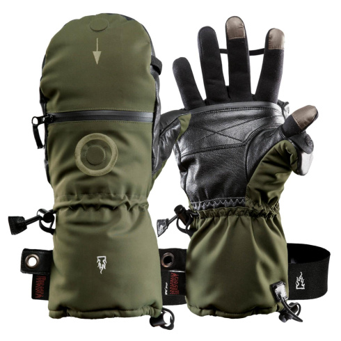 Перчатки The Heat Company Heat 3 Smart green (7) фото 1