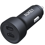 Автомобильное зарядное устройство Enduro Dual 65Вт CC-Y23 2 порта USB серый