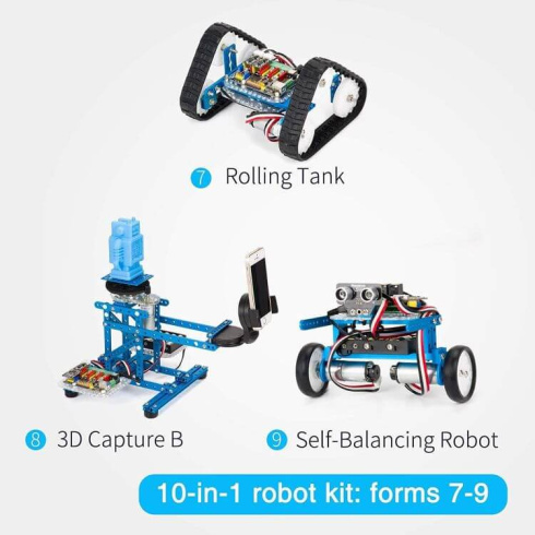 xРобот-конструктор Makeblock mBot Ultimate 10-in-1 For Students фото 5