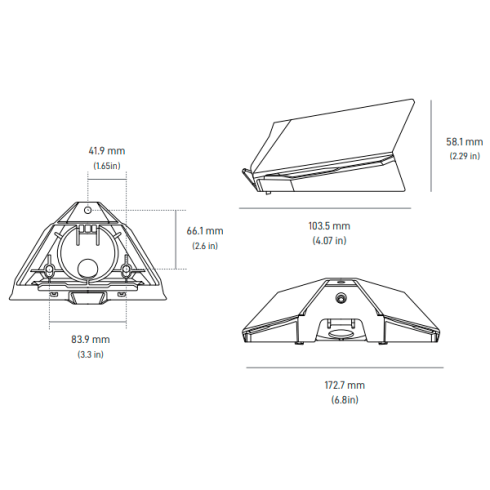 Крепление на трубу/плоское основание для Starlink Mini Pipe Adapter фото 3