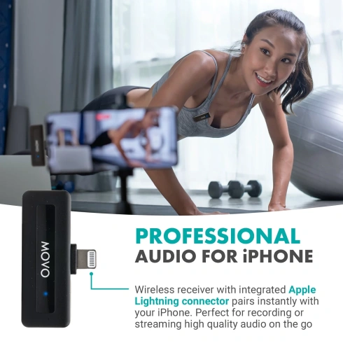 Беспроводной микрофон MOVO Mini-DI-DUO фото 8