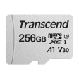 Карта памяти MicroSD 256GB Class 10 U3 A1 Transcend TS256GUSD300S-A фото 1