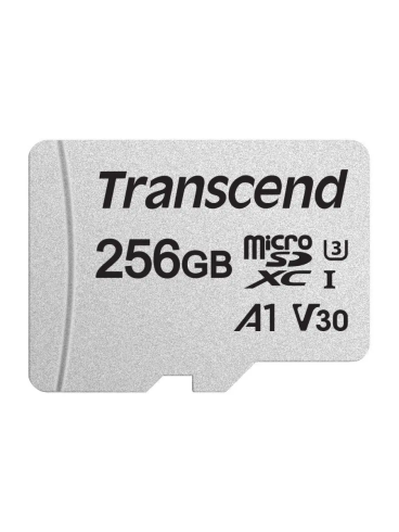 Карта памяти MicroSD 256GB Class 10 U3 A1 Transcend TS256GUSD300S-A фото 1