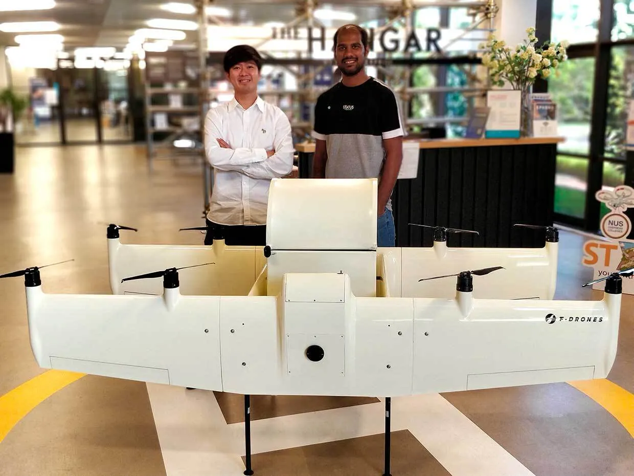 F-drones организует доставку дронами 100 килограмм грузов на 100 километров