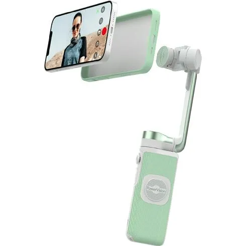 Стабилизатор для смартфона PowerVision S1 Combo Set Green фото 2